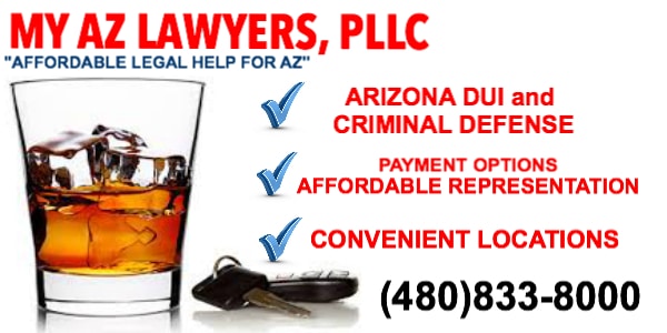  the Influence in Arizona, you need to contact the lawyers at My AZ La