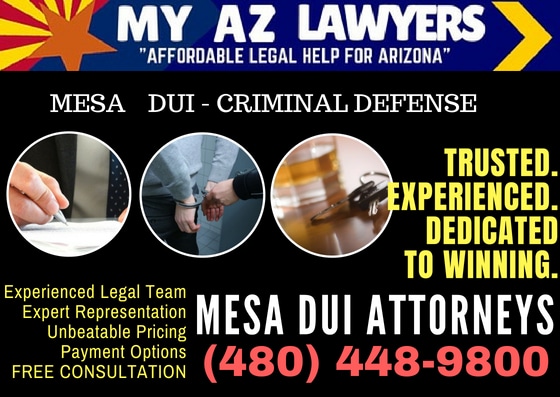 My AZ Lawyers DUI attorney ad